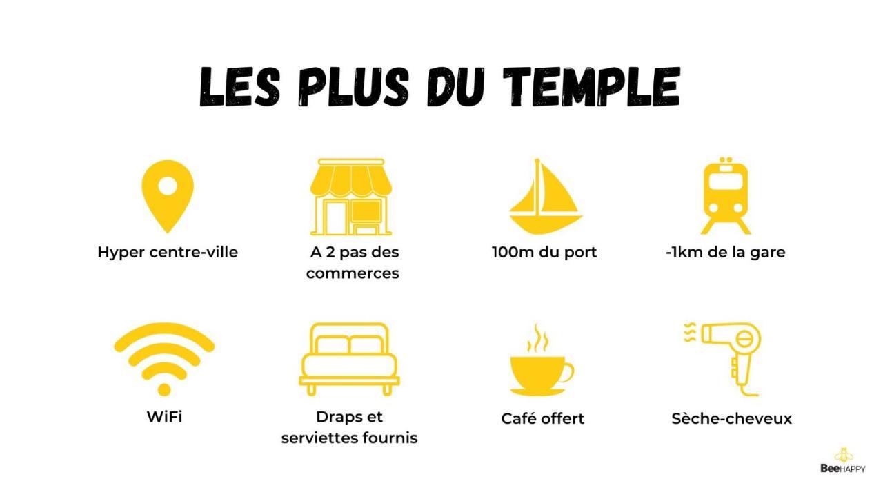 דירות לה רושל Le Temple De La Rochelle מראה חיצוני תמונה